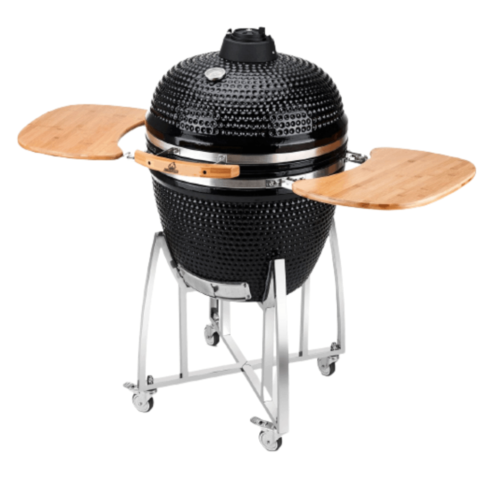 เตาถ่านบาร์บีคิว KINGBE KAMADO 23.5 นิ้ว สีดำ
